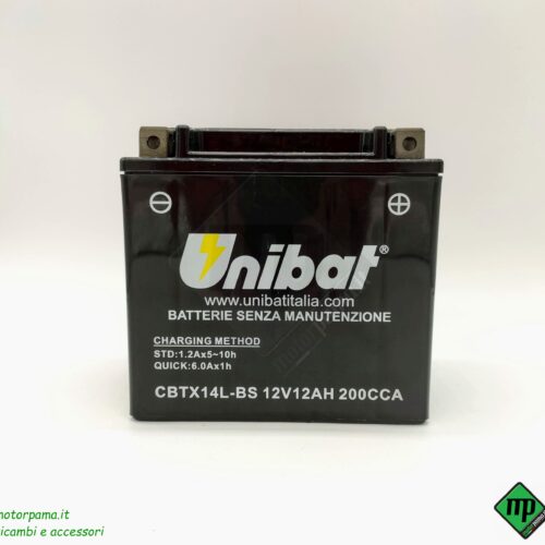 Batteria Moto / Quad / Scooter Unibat CBTX14L-BS