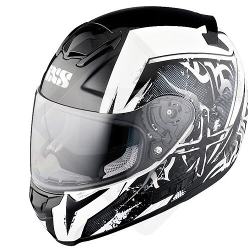 Casco IXS HX 215 Nero/Bianco