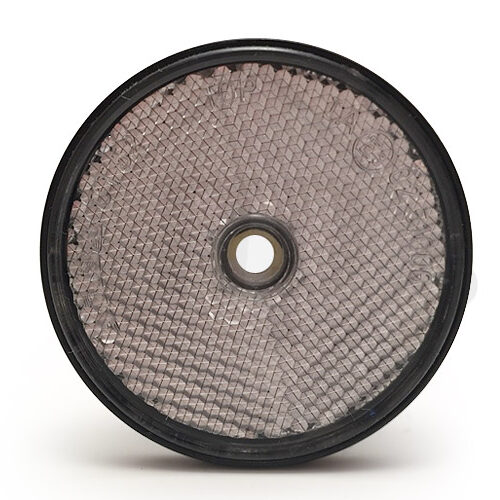 Catarifrangente rotondo bianco per rimorchio