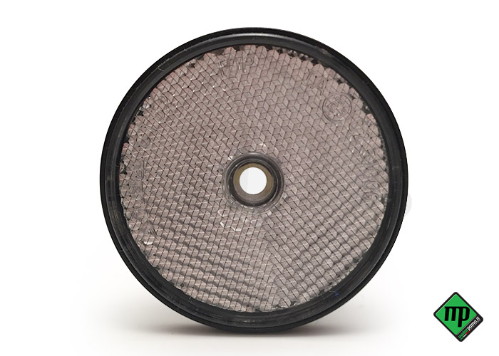 Catarifrangente rotondo bianco per rimorchio