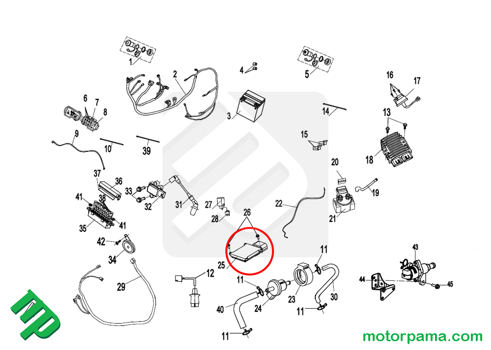 Centralina CDI originale CFMOTO CForce 450 - immagine 7