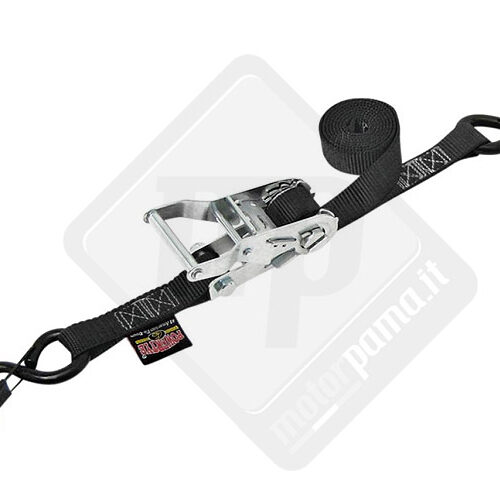 Cinghia con ganci a cricchetto