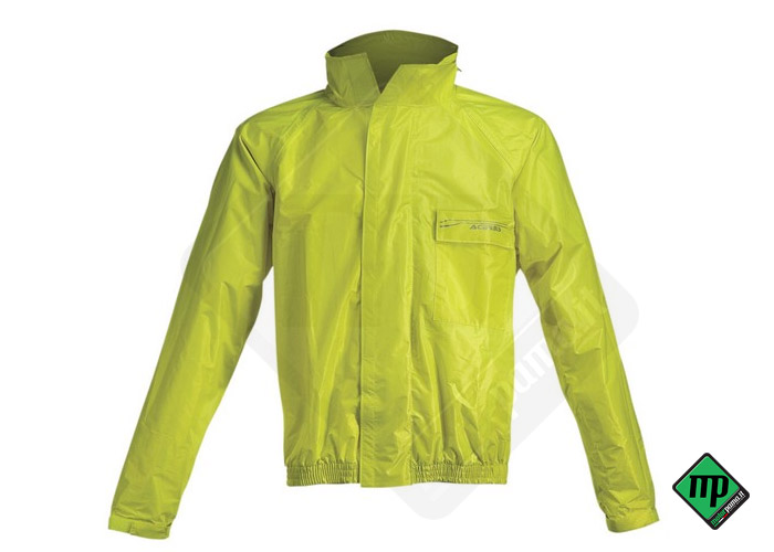Taglia XXL - Completo antipioggia Acerbis Rain Suit Logo nero/giallo - immagine 2