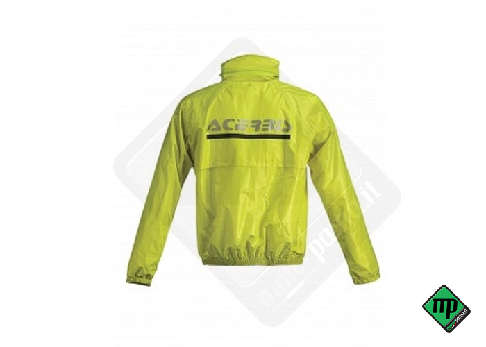Taglia XXL - Completo antipioggia Acerbis Rain Suit Logo nero/giallo - immagine 3