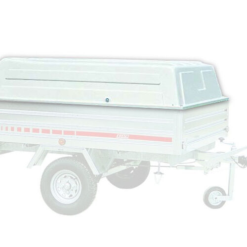 Copertura in ABS per rimorchio carrello Cresci rimorchi A6