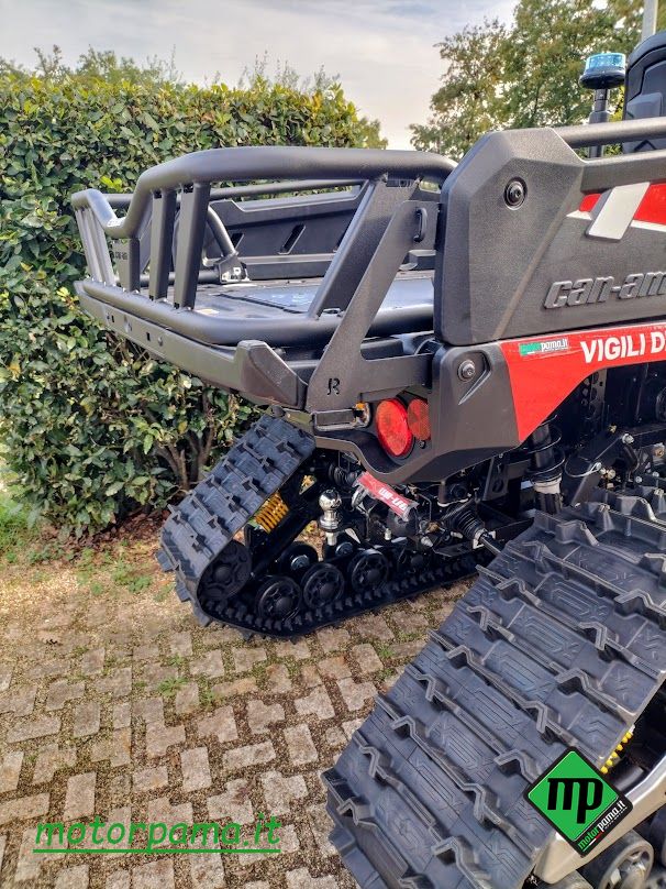 QUAD OUTLANDER 6X6 1000 CC DOPPIO POSTO ALLESTITO VIGILI DEL FUOCO - immagine 2