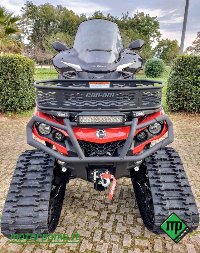 QUAD OUTLANDER 6X6 1000 CC DOPPIO POSTO ALLESTITO VIGILI DEL FUOCO - immagine 8