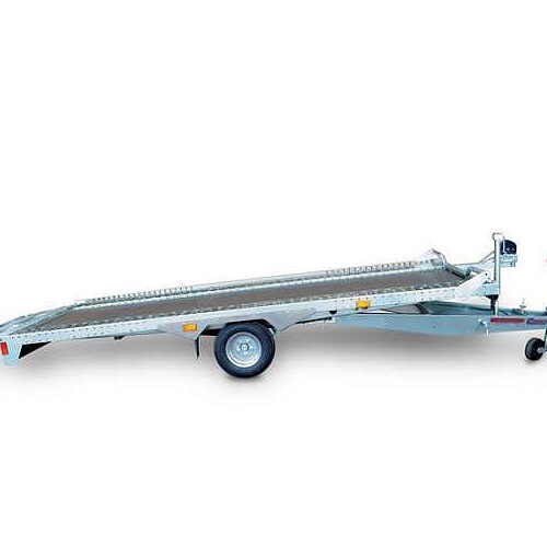 Carrello Cresci rimorchi PA15 PM trasporto merci + motoslitta