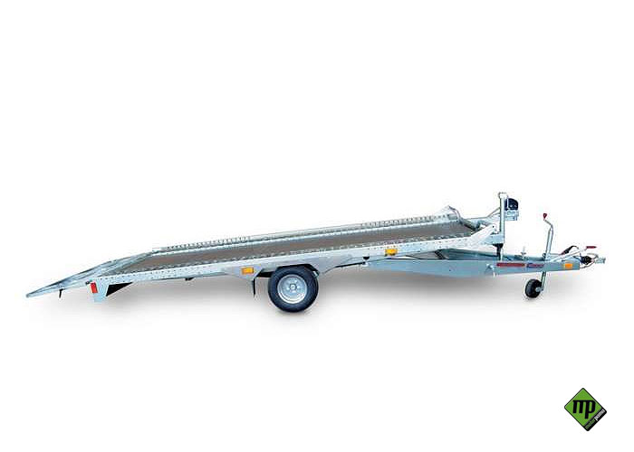 Carrello Cresci rimorchi PA15 PM trasporto merci + motoslitta