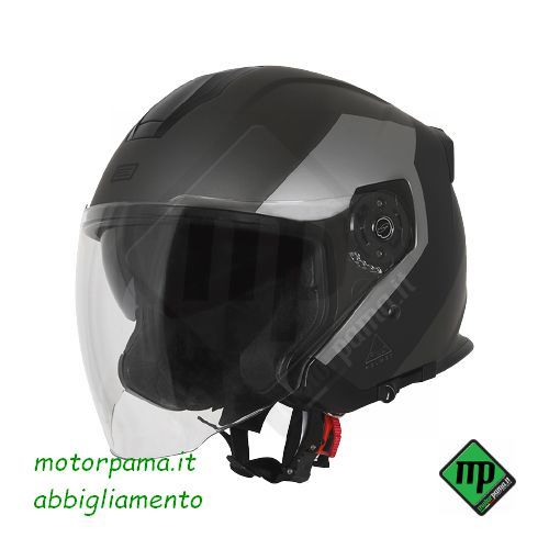 Casco PALIO 2.0 EKO MATT BLACK - TITANIO
