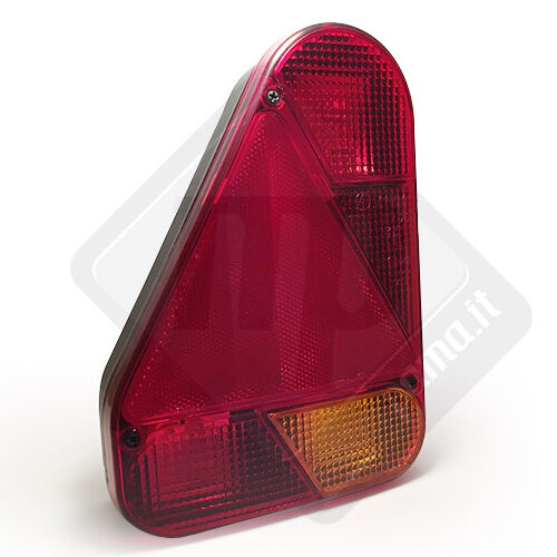 Fanale di posizione sx verticale con triangolo - carrello - rimorchio modello 650F - 750F - PT6 - TMF25 - 750T - TMF