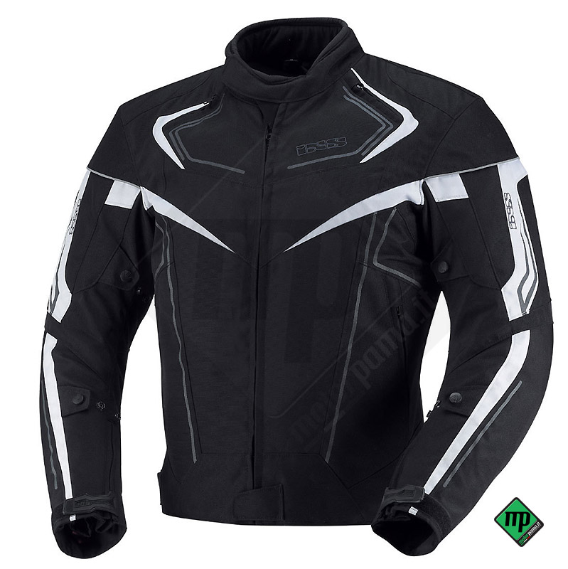 Giacca corta Rodger Ixs nero/bianca - immagine 2