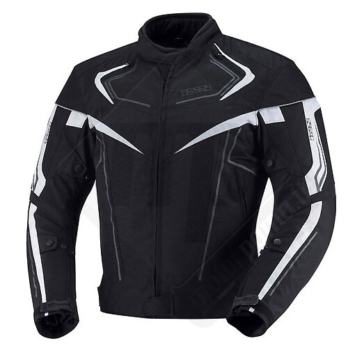 Taglia XXL - Giacca corta Rodger Ixs nero/bianca