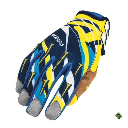 Guanti acerbis MX X2 blu/yellow - taglia XXL