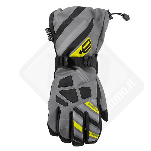 Taglia XXL - Guanti Arctiva S7 con polsino lungo colore grigio / giallo