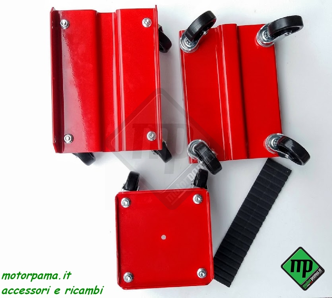 Kit carrello base per movimentazione motoslitta - immagine 2