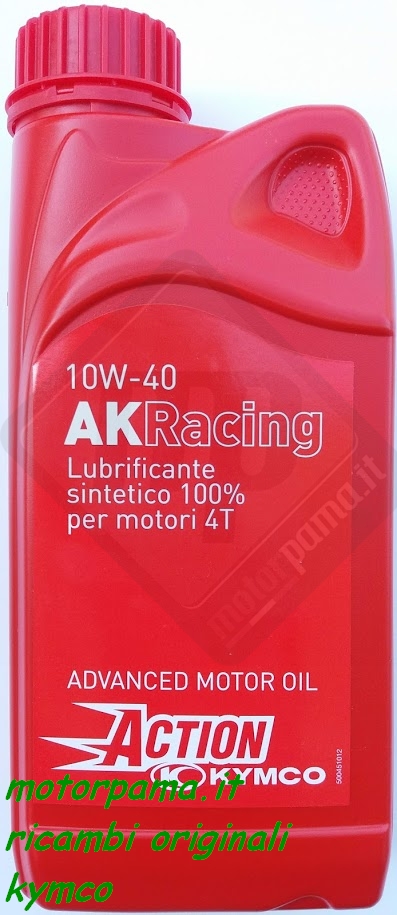 Olio motore sintetico Action AK RACING 10w-40 Kymco