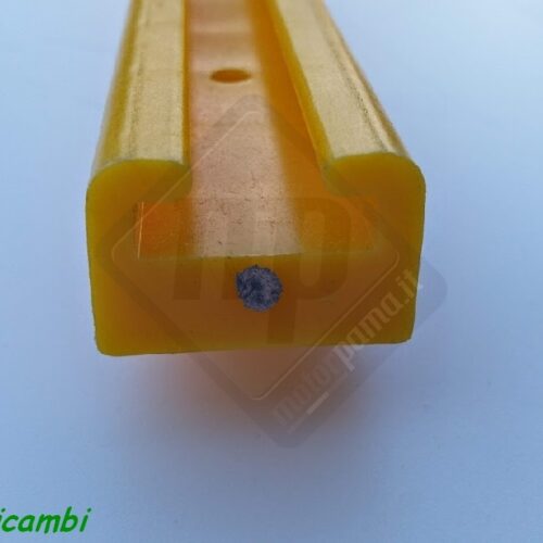 Guida profilo scorrimento per cingolo motoslitta in teflon , Polaris  con carro da 155