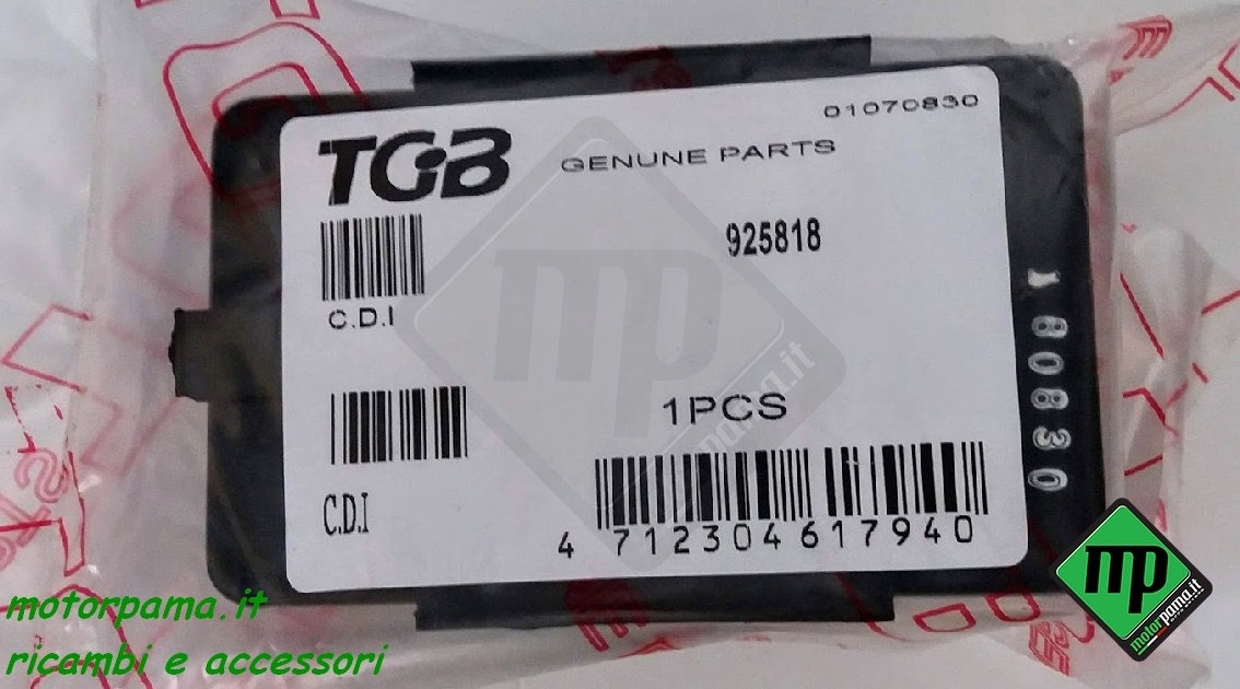 Centralina d'accensione CDI 925818 originale quad atv specifica Tgb Blade Target 500 / 525 - immagine 2
