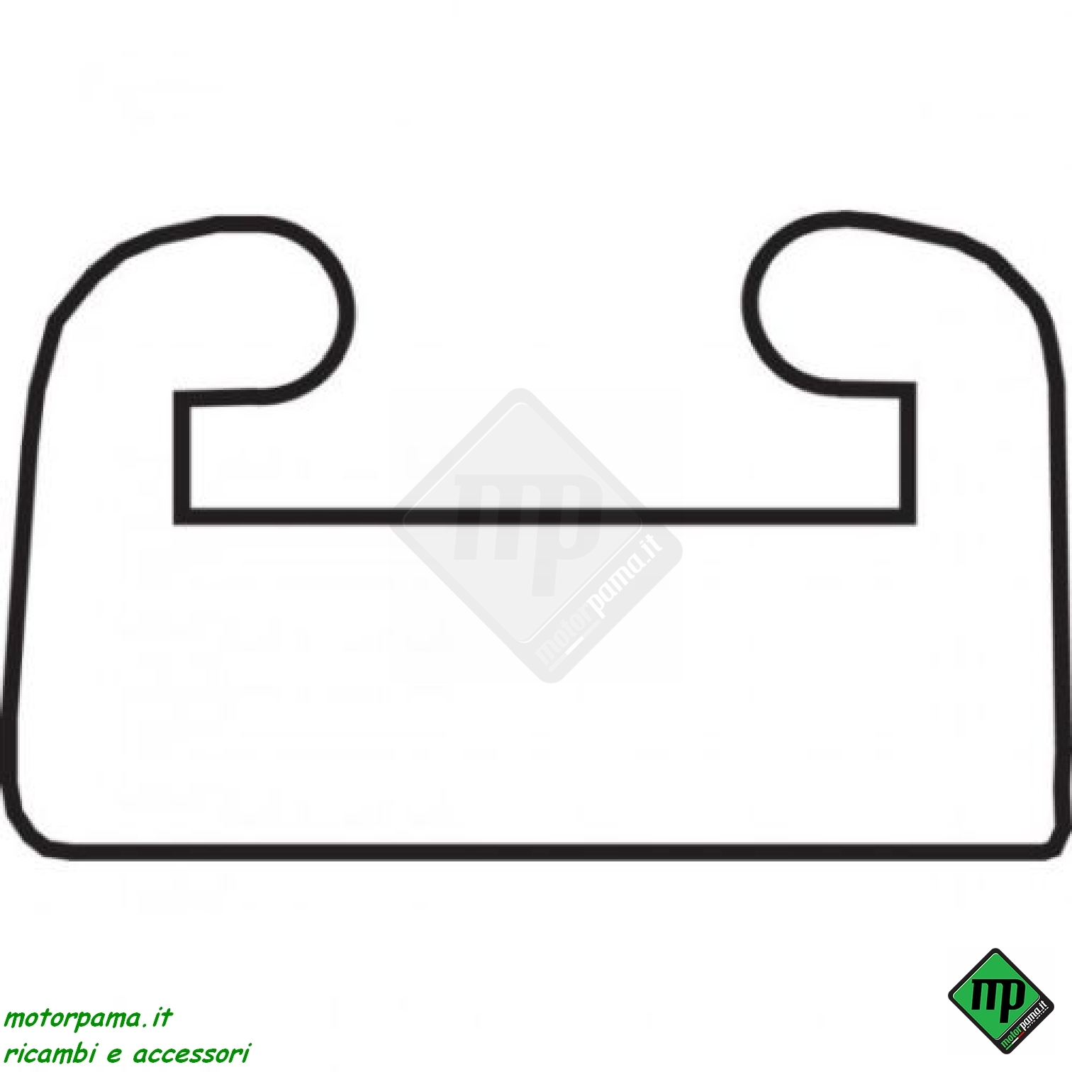 Guida profilo scorrimento per cingolo motoslitta in teflon , Polaris con carro da 155