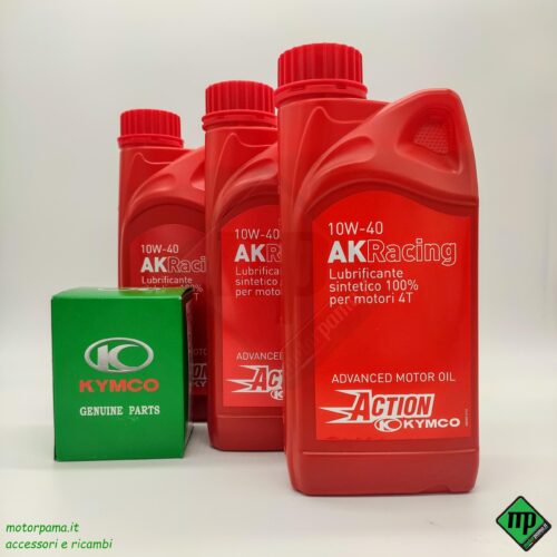 Kit tagliando olio + filtro olio originale Kymco AK 550
