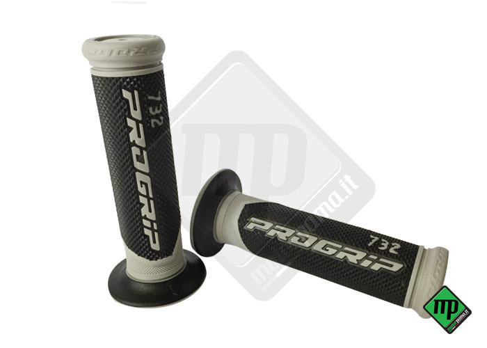 Manopole Progrip P Scooter Grigio / Nero