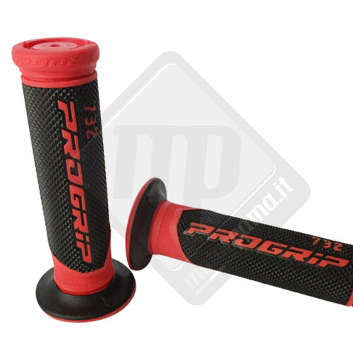 Manopole Progrip P Rosso / Nero