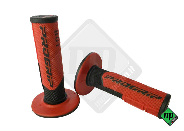 Manopole Progrip P CROSS Rosso / Nero