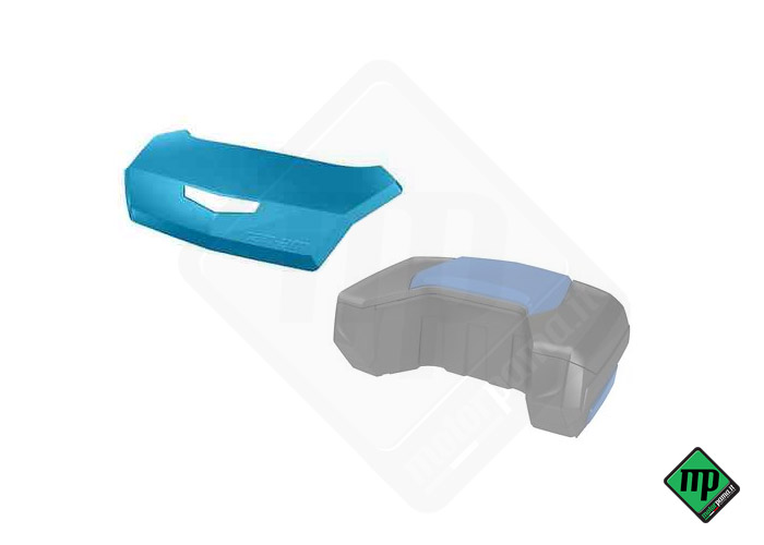 Pannello blu ottanio per baule Linq da 124 Litri