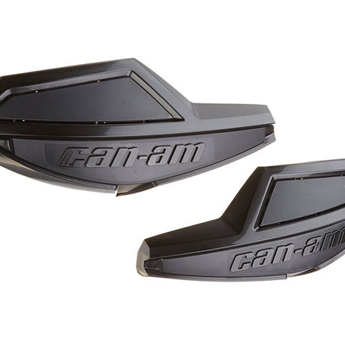 Coppia cover / plastiche paramani nero - nero per atv Can-am