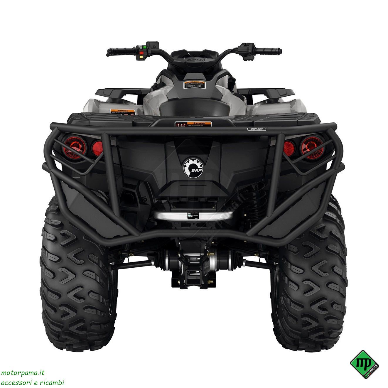 Paraurti posteriore rancher compatibile con Can-am G2, G2L (eccetto modelli 6X6)