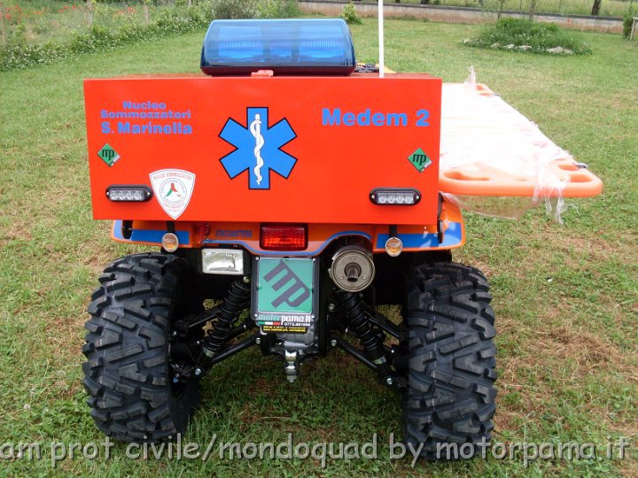 Quad Atv Yamaha Bruin 4500 allestimento speciale Nucleo Sommozzatori - immagine 2