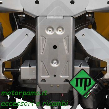 Piastra salvatelaio posteriore per G2 MAX anno 2016 e precedenti, G2 MAX anno 2017-2018, G2 MAX anno 2019 e successivi, G2L MAX
