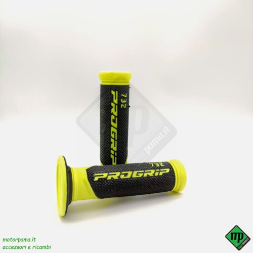 Manopole Progrip SCOOTER Giallo Fluor/Nero