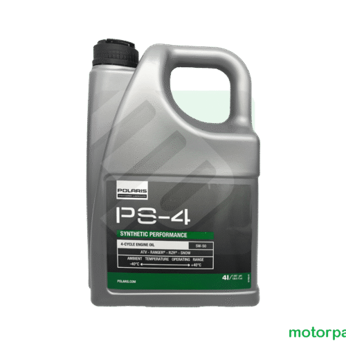 Tanica 4 Litri-Olio Motore Originale Polaris PS-4 Sintetico 5w-50