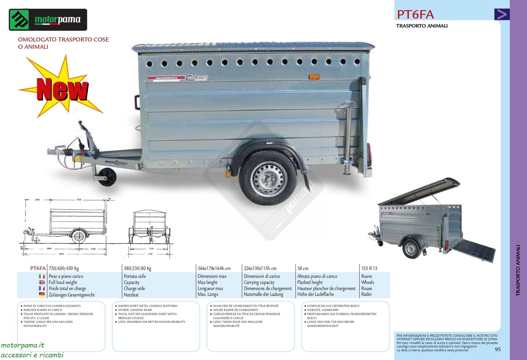 Carrello cresci PT6 FA - immagine 3
