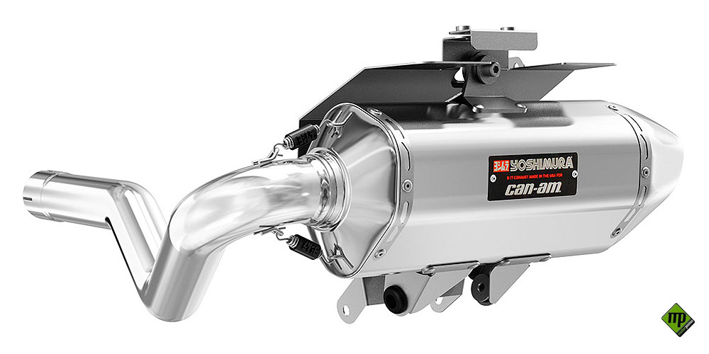 Scarico / marmitta Slip-on Quad Atv Renegade G2S 2019 - immagine 2