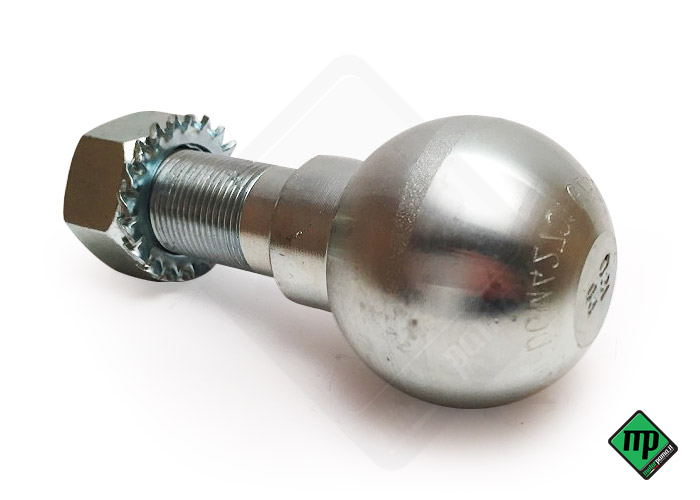 Sfera gancio traino universale diametro filetto 22 mm