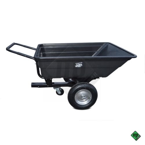 Rimorchio per ATV da giardino 150 NERO