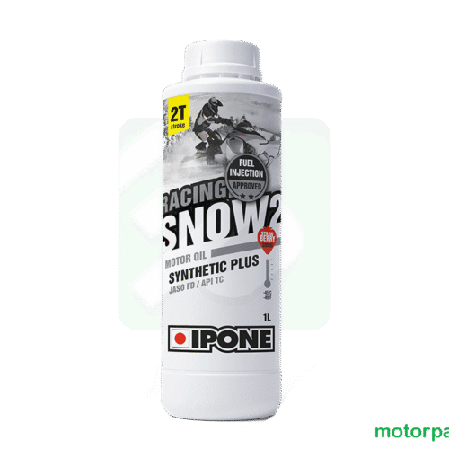 Olio Ipone SNOW 2 per  motoslitta 2tempi  miscelatore automatico al profumo di fragola