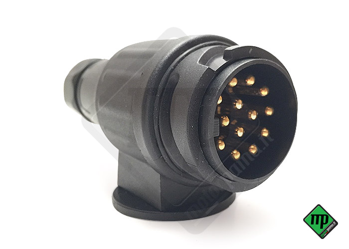 Spinotto presa 13 poli universale per carrello