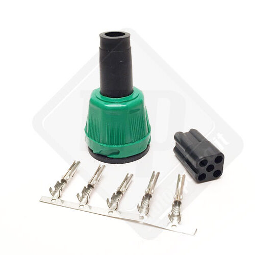 Kit spinotto per fanalino a 5 contatti verde