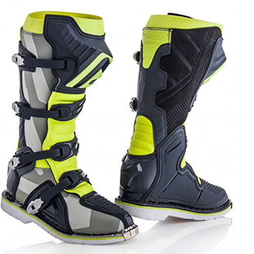 Stivali Acerbis X-Pro V Grey/Yellow