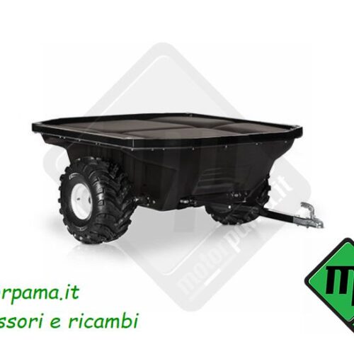 Rimorchio QUAD/ATV/UTV Tinger TRAILER T2 sedili laterali morbidi e cuscini centrali aggiuntivi
