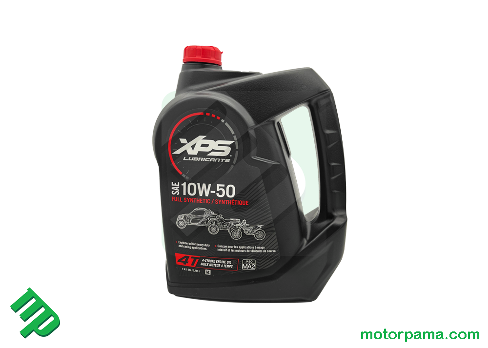 Tanica olio sintetico XPS 10W-50 da 3,7 litri originale Can-am - immagine 2
