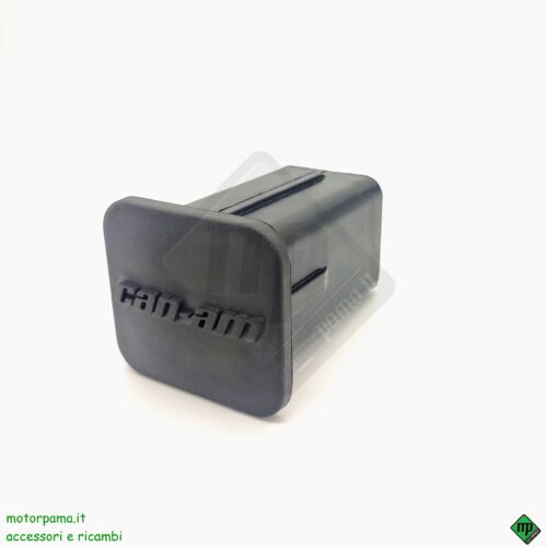 Tappo in gomma per attacco gancio traino da 5 cm ORIGINALE CAN-AM
