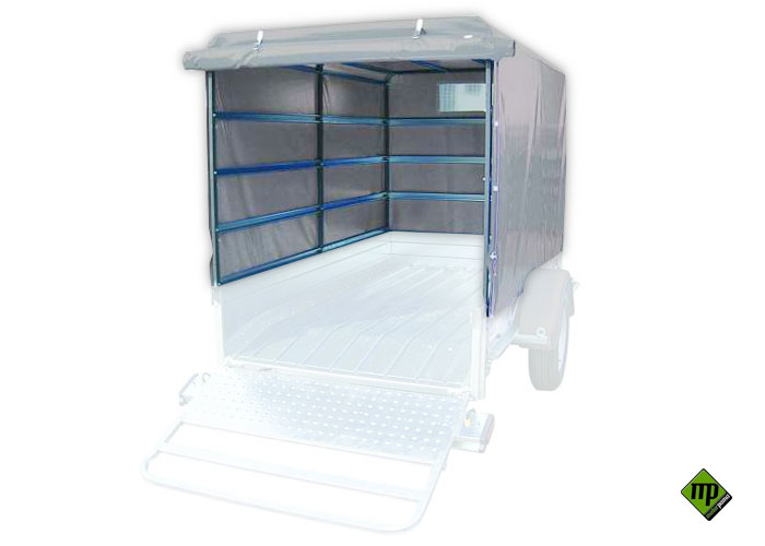 Centina con telo pvc copertura Cresci PT7CE - PT7C