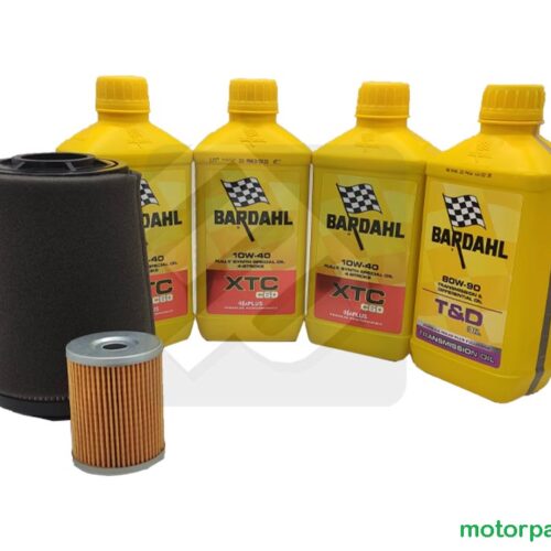 Kit tagliando BASE + filtro aria + olio differenziale CF Moto 450