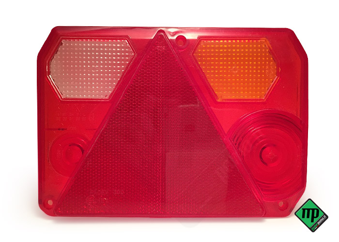 Trasparente / vetro per fanale di posizione DX Radex per serie – B – C – H - PT1 - PT4 - PT7 - TM5 - TM6 – R B - 750R - immagine 2