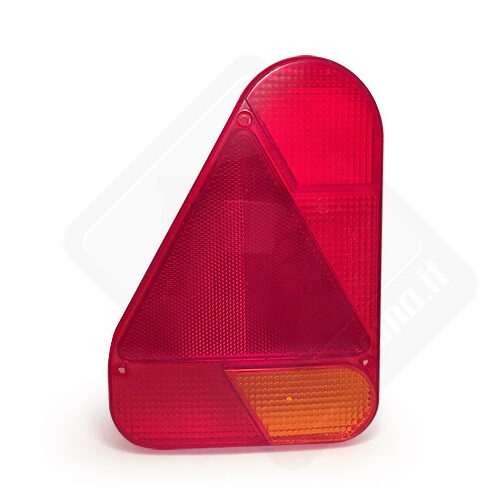 Trasparente / vetro per fanale di posizione SX verticale aj-ba con triangolo per tipo fp.72